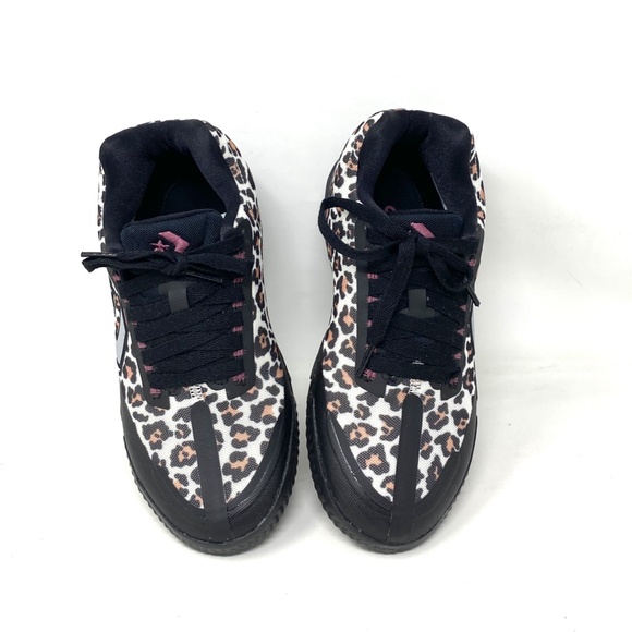 Converse All Star BB EVO Leopard Print Mid Canvas Women's Sneakers Size 172180C - Picture 6 of 10